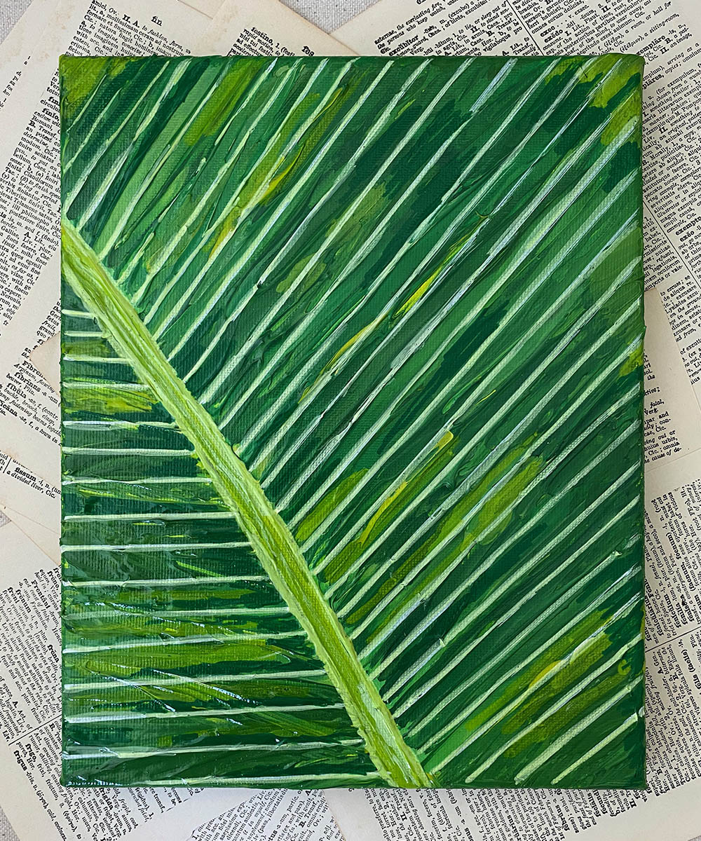 Banana - 8x10 Acrylic on Canvas - Image 3