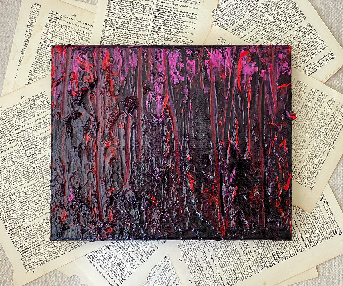 Say Her Name - 10x8 Acrylic on Canvas