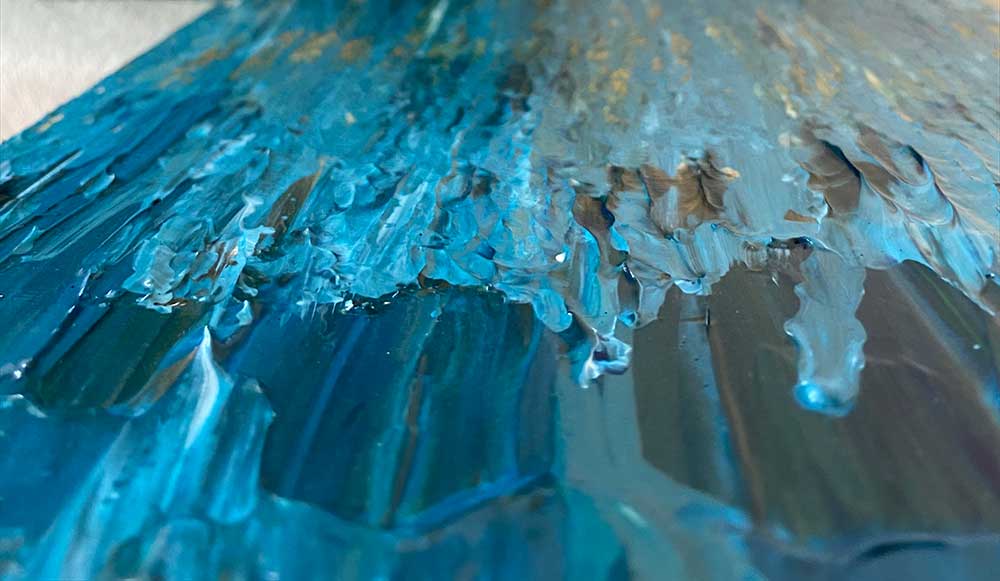 Shipwrecks (Diptych) - 8x10 Acrylic on Canvas - Image 4
