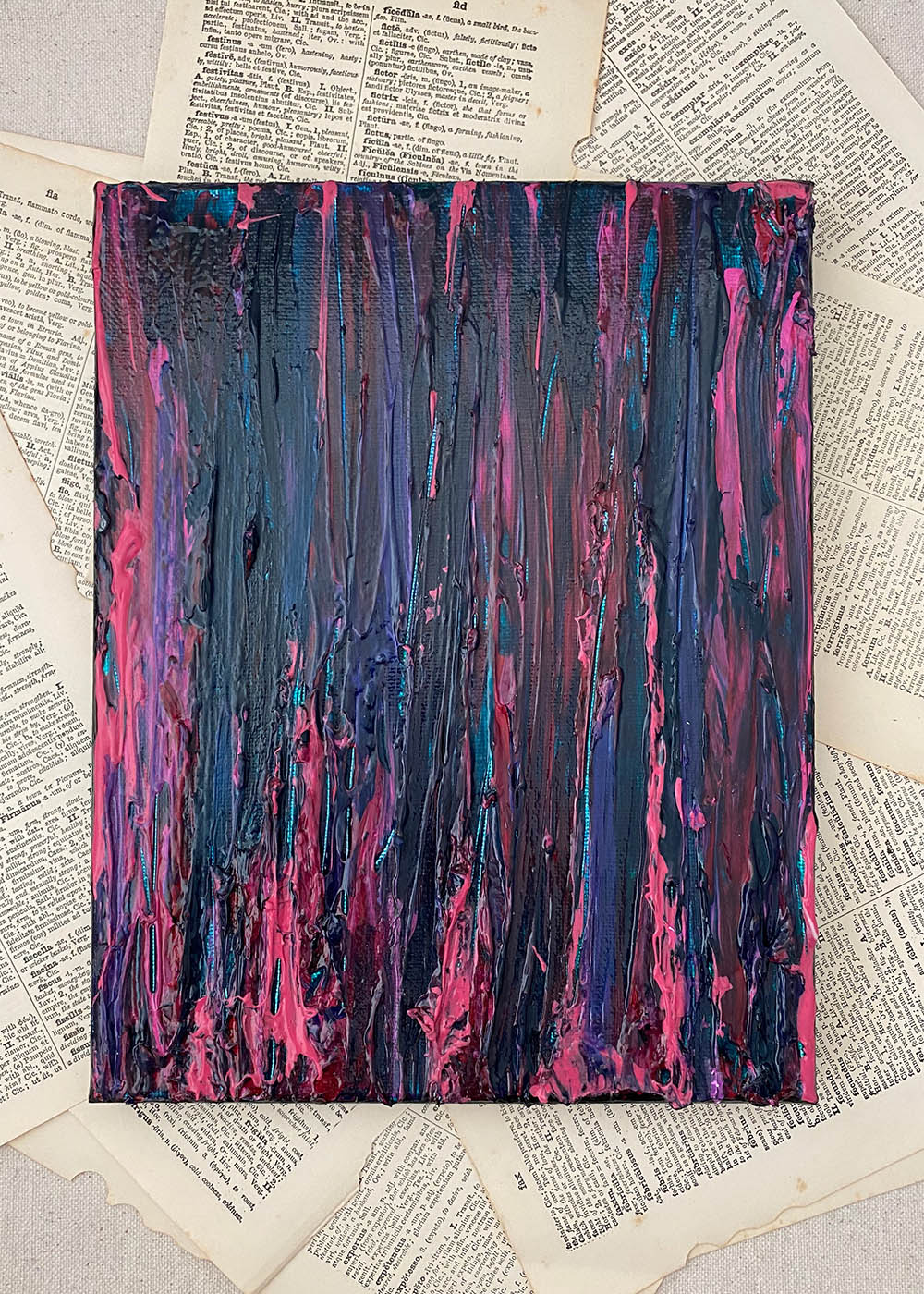 Stay Alive - 8x10 Acrylic on Canvas