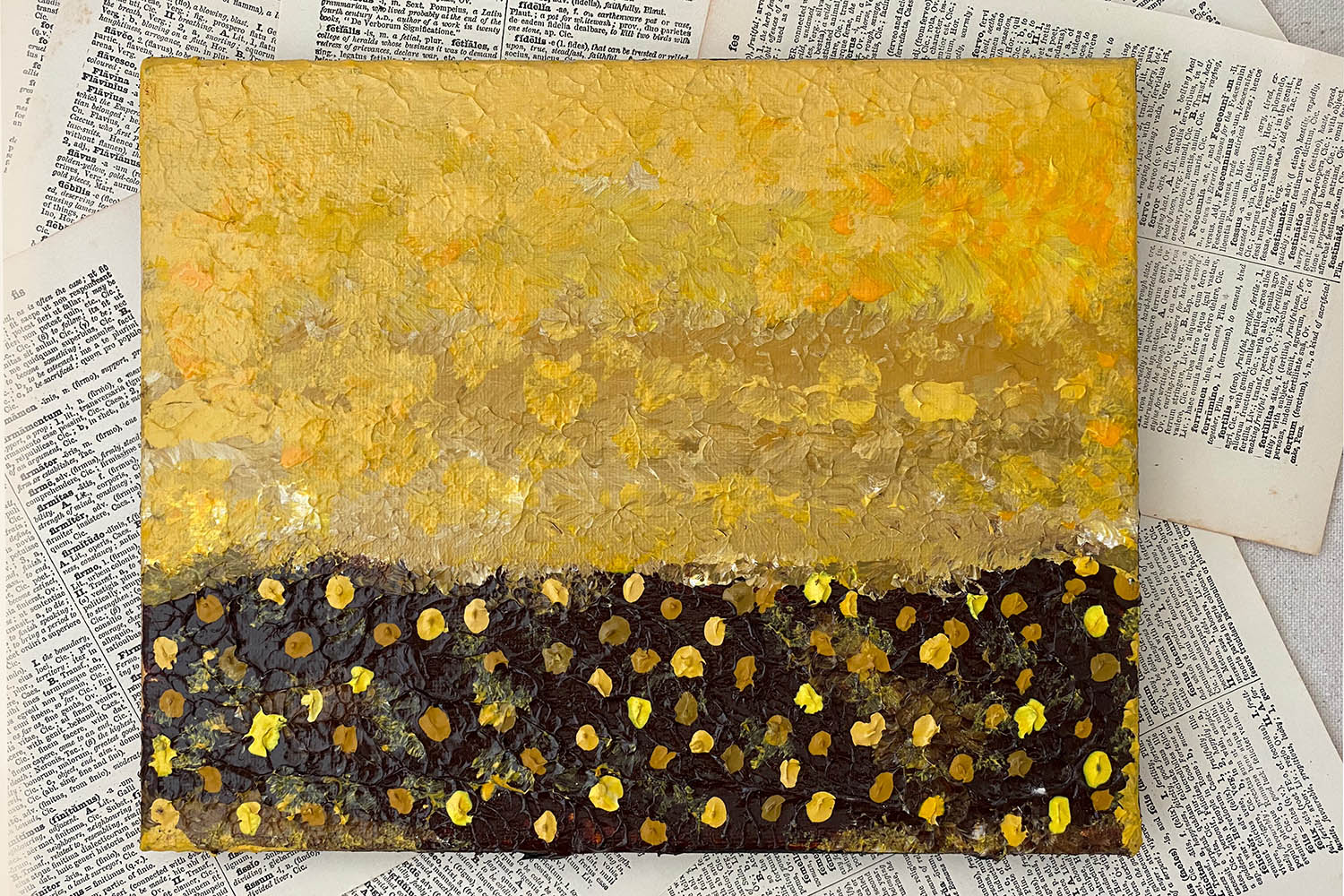 Atmosphere - 10x8 Acrylic on Canvas