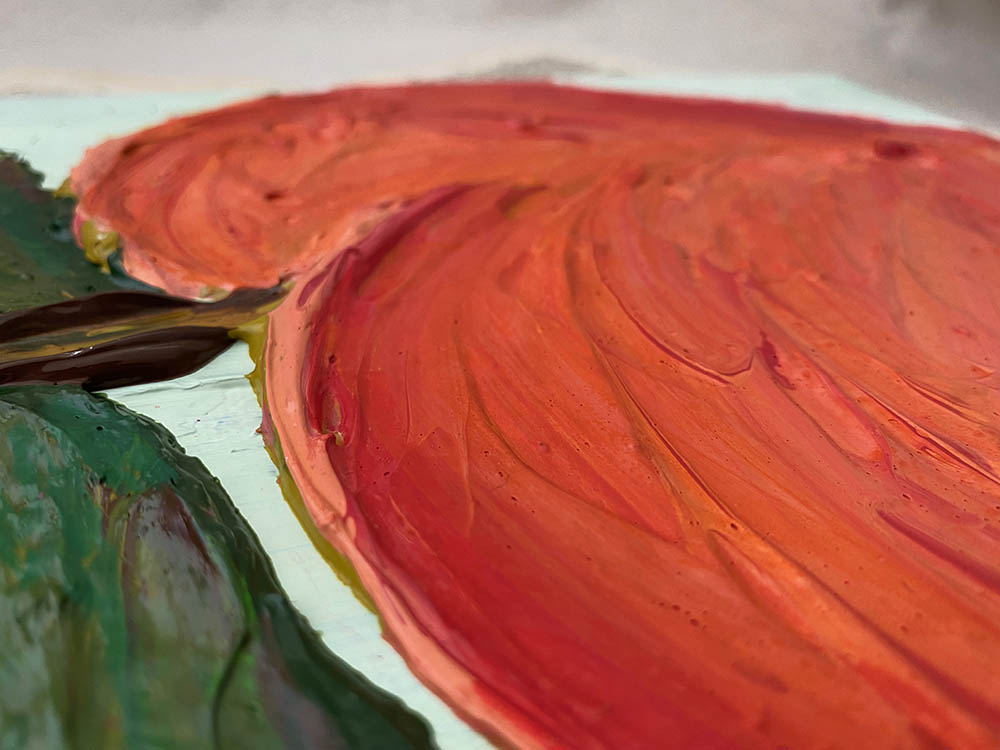 Juicy - 8x10 Acrylic on Canvas - Image 4