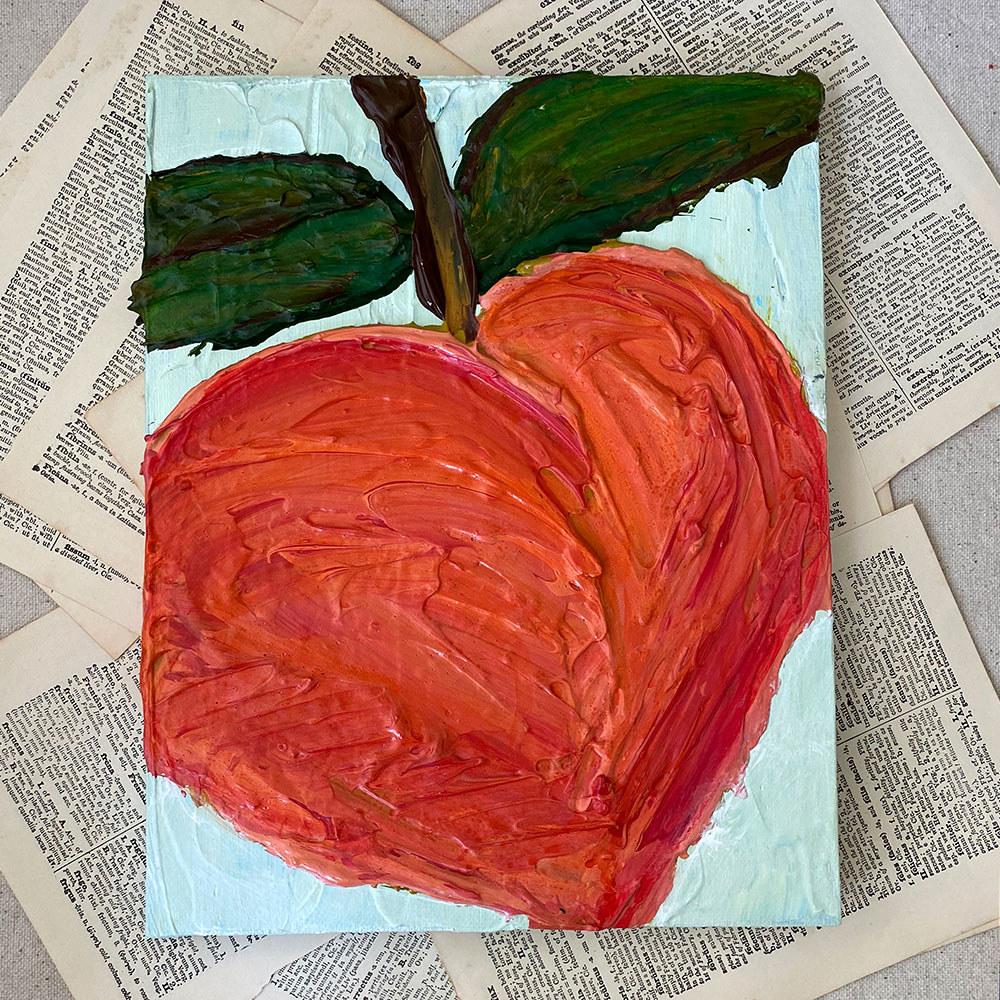 Juicy - 8x10 Acrylic on Canvas - Image 5