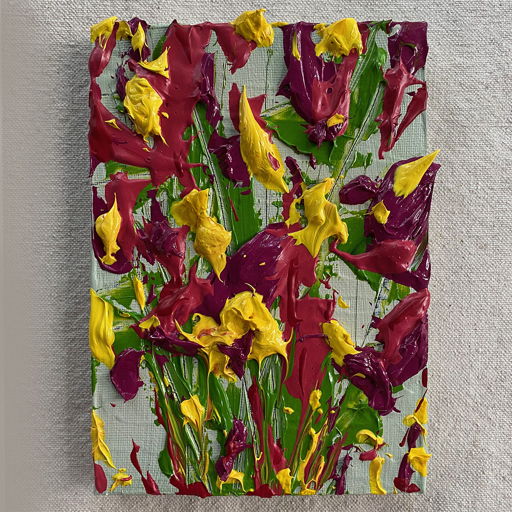 Live in Bloom - 5x7 (Recycled Earth Collection)