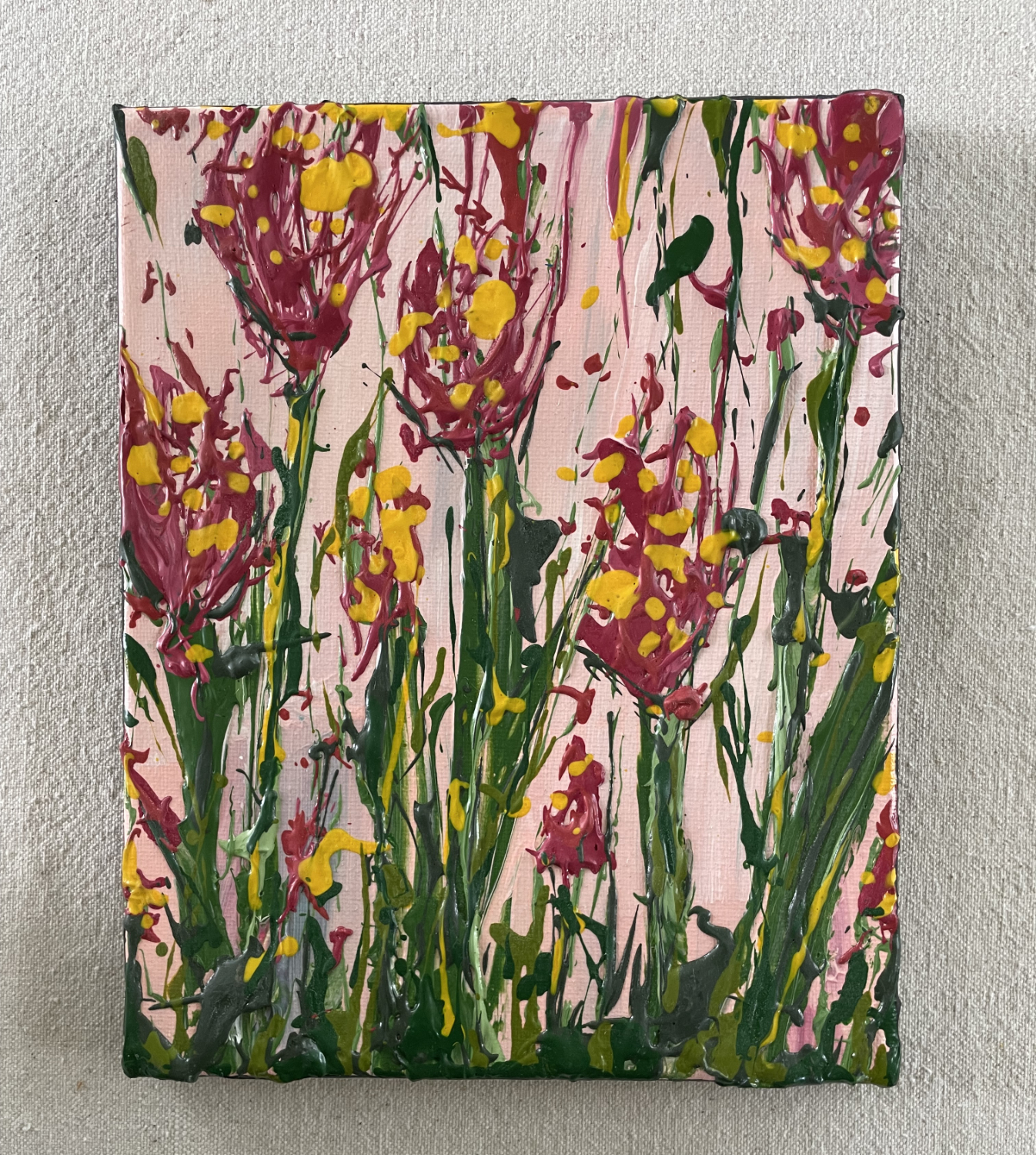 Tulips - 8x10 Acrylic on Canvas
