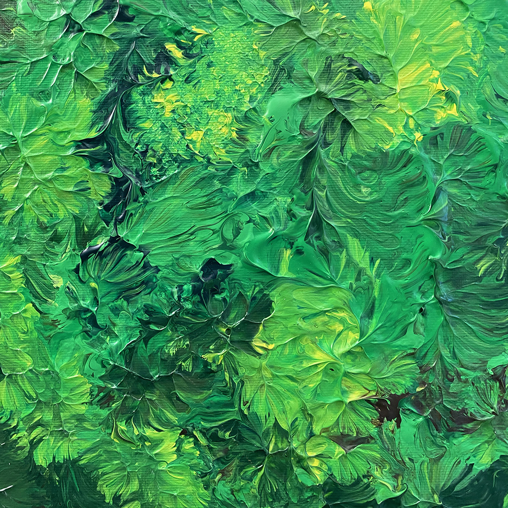 Maple Leaf Origins – 11x14 Acrylic Painting on Canvas - Image 2