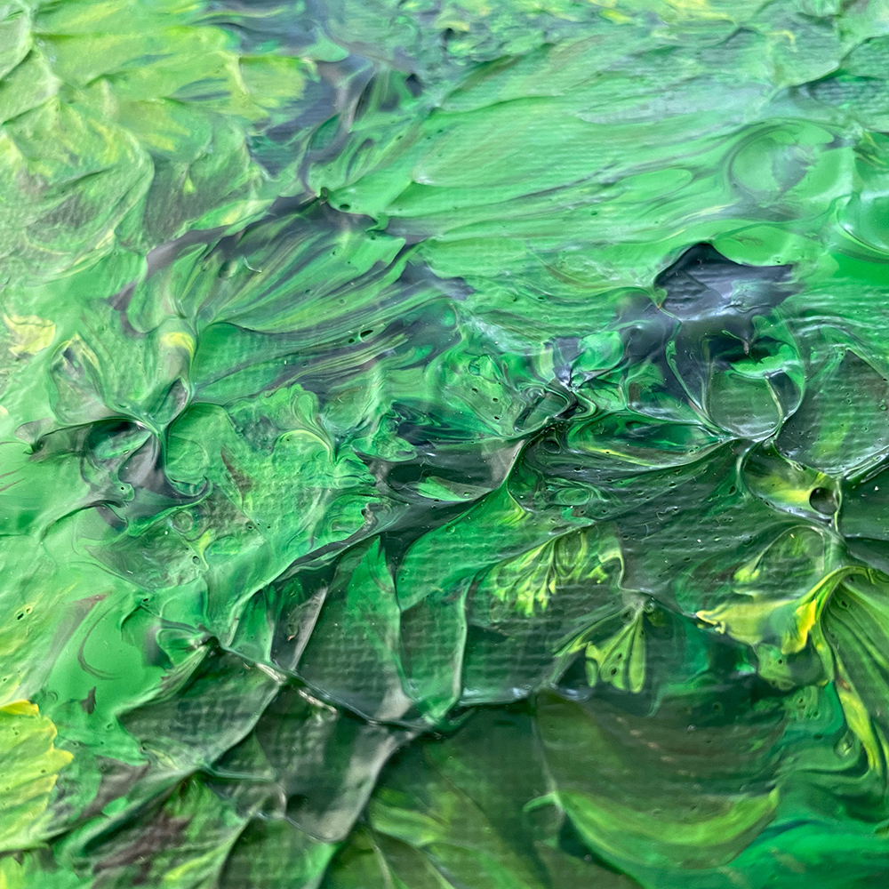 Maple Leaf Origins – 11x14 Acrylic Painting on Canvas - Image 3