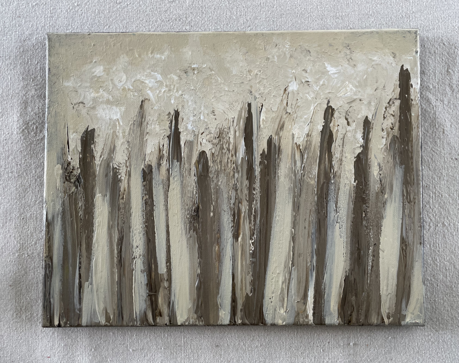 Vanilla Twilight - 11x14 Acrylic Painting on Canvas