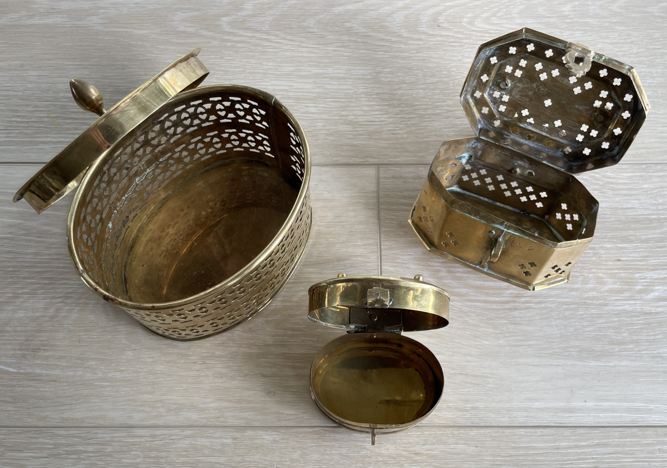 Brass Trinket Boxes - Image 2