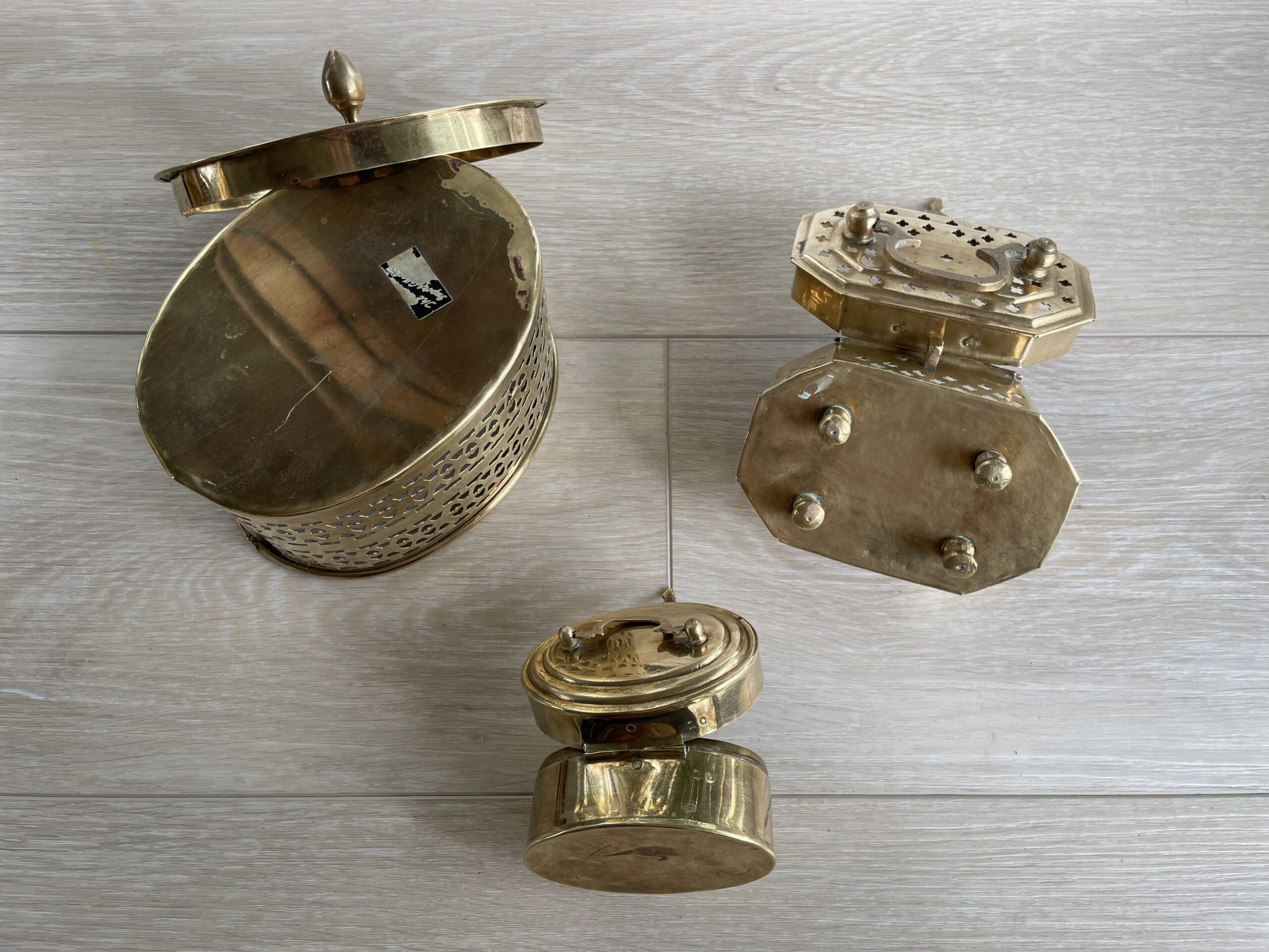 Brass Trinket Boxes - Image 3