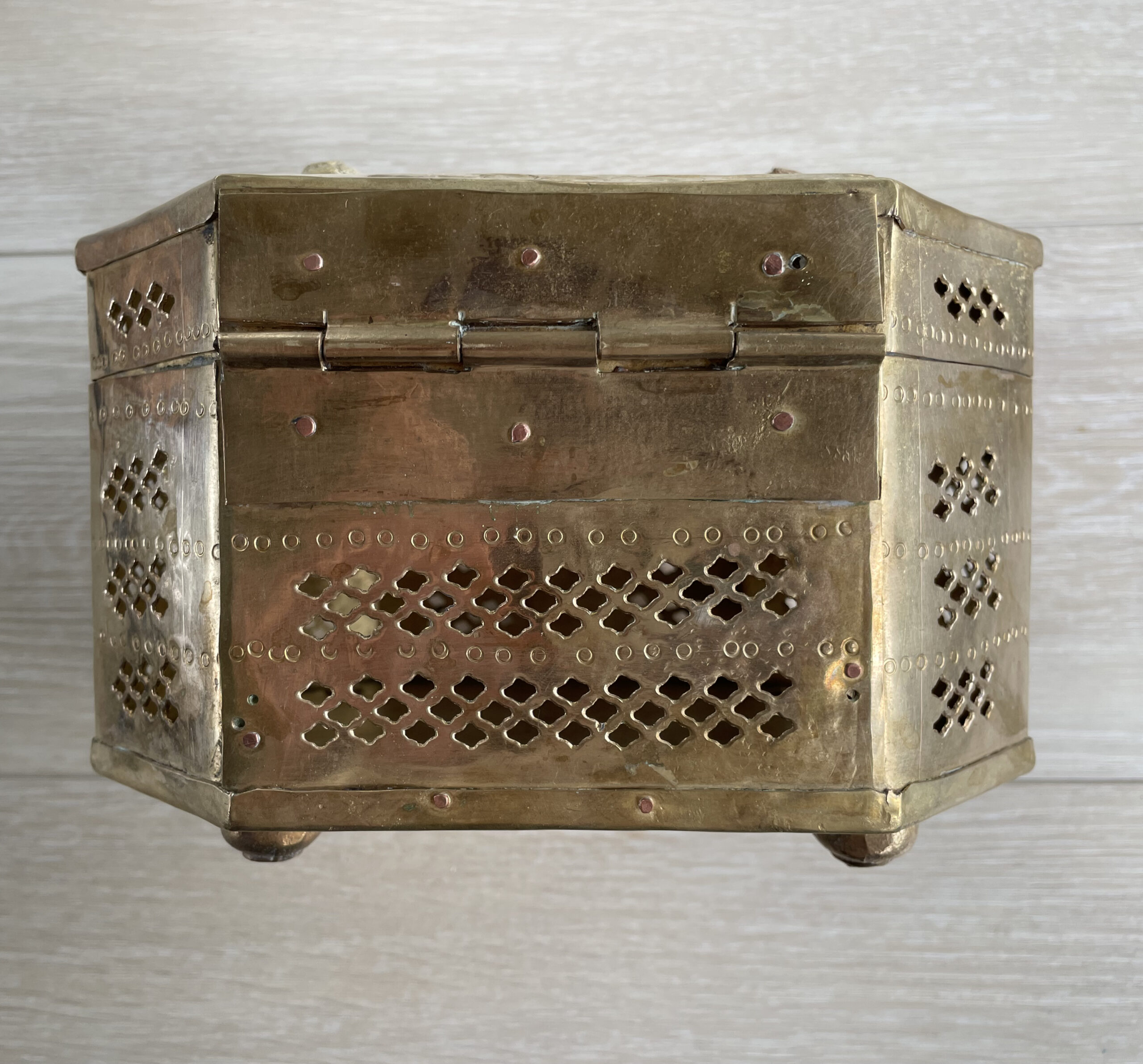 Extra Large Brass Trinket Box - Image 5