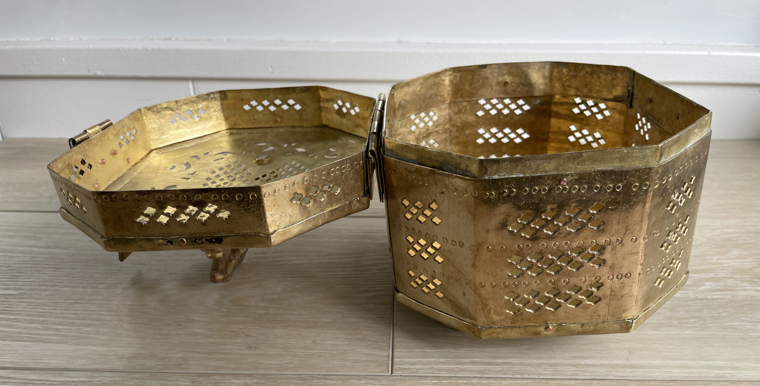 Extra Large Brass Trinket Box - Image 6
