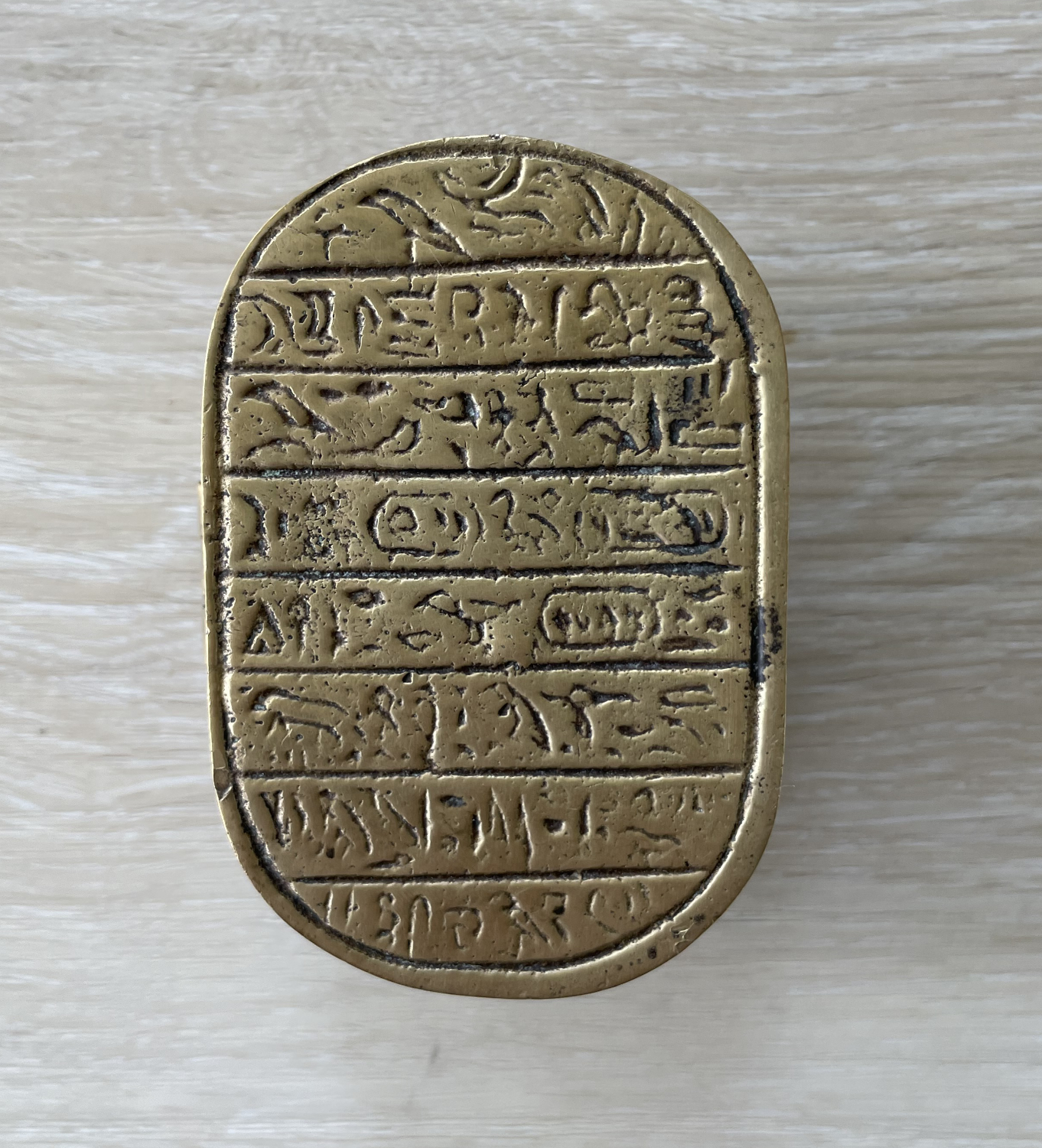 Brass Scarab Beetle Trinket Box - Image 3