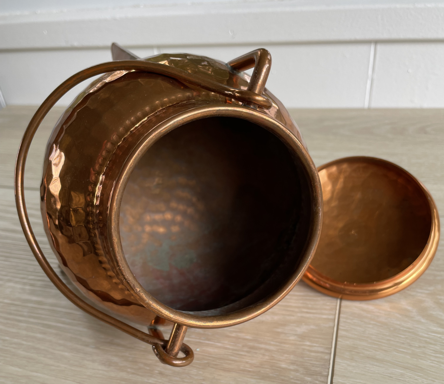Hammered Copper Kettle - Image 6