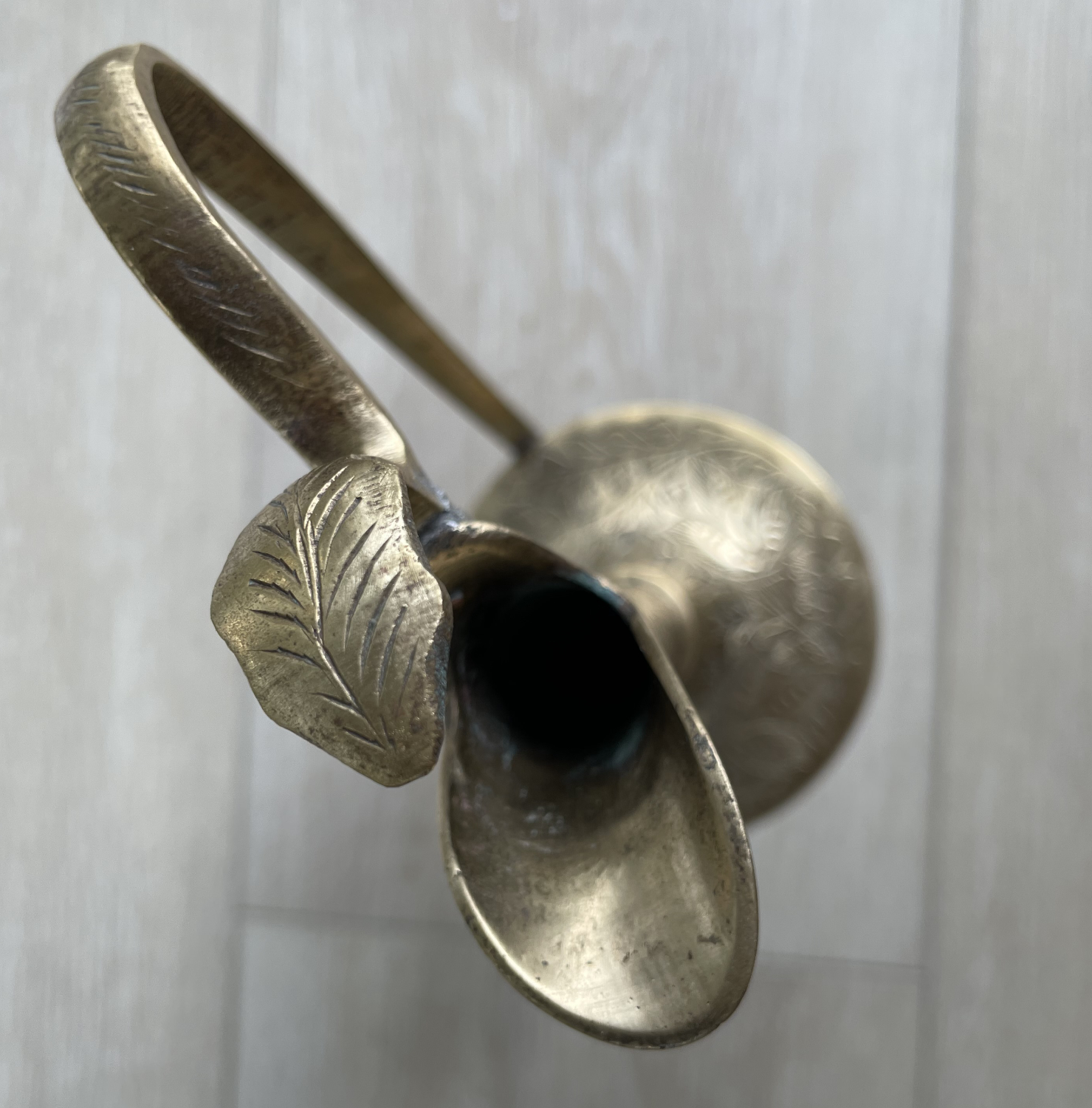 Floral Engraved Brass Decor - Image 6