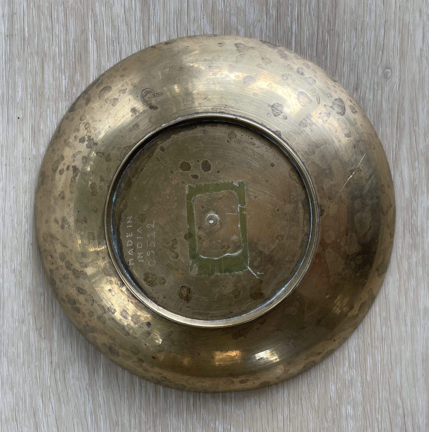 Floral Engraved Brass Decor - Image 3