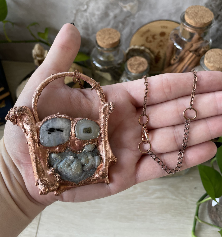 Bone Cauldron Pendant - Image 3